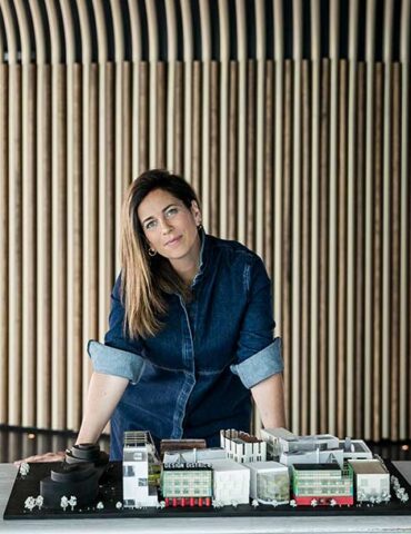 Helen Arvanitakis, Director of London’s new Design District (Photo (c) Taran Wilkhu)
